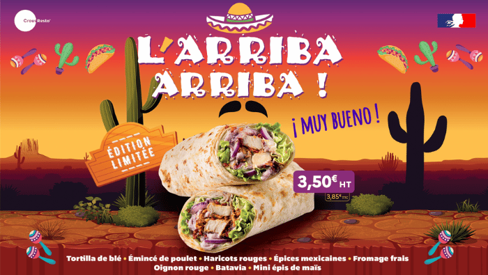 Produit du mois de mars : L'Arriba Arriba 1 éditions limitées du mois de mars.