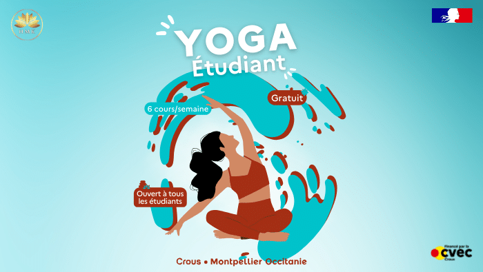 Des cours de yoga gratuits pour tous les étudiants de l'académie de montpellier