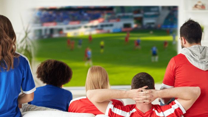 Diffusion du Match de foot Ligue des Champions à la Résidence du Parc 1 foot 1