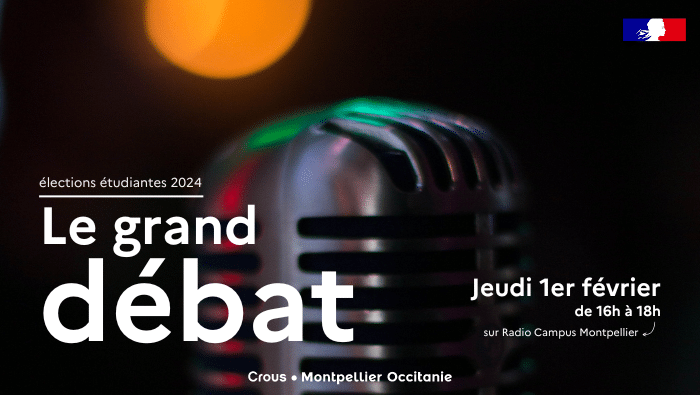 Le grand débat des élections étudiantes 2024 1 Le grand débat étudiant - site web