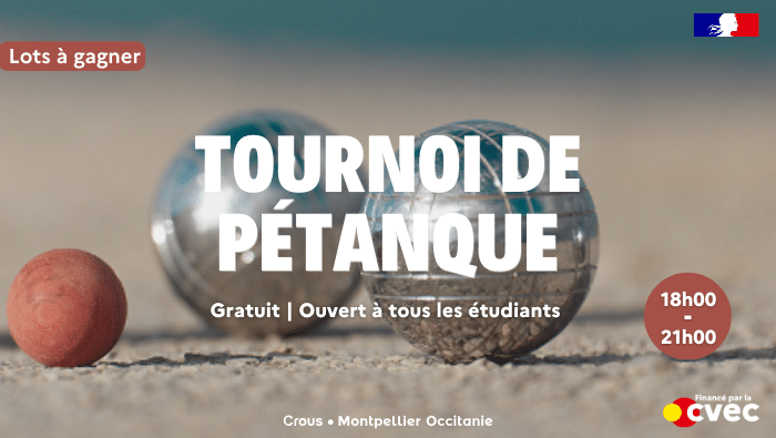 Tournois de pétanque pour TOUS les étudiants 1 Site web tournoi de petanque CVEC