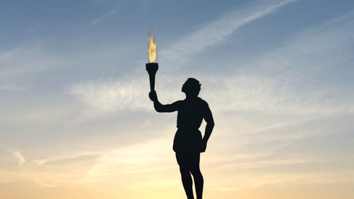 Flamme olympique