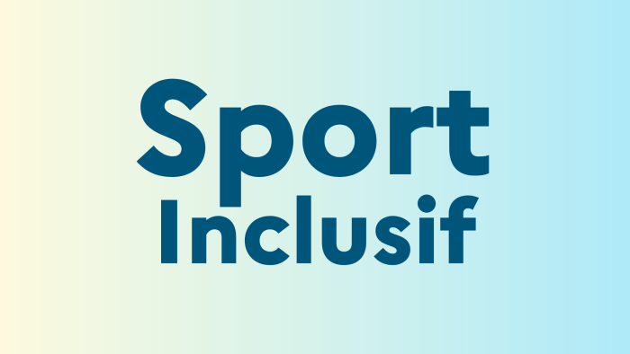 sport inclusif site web