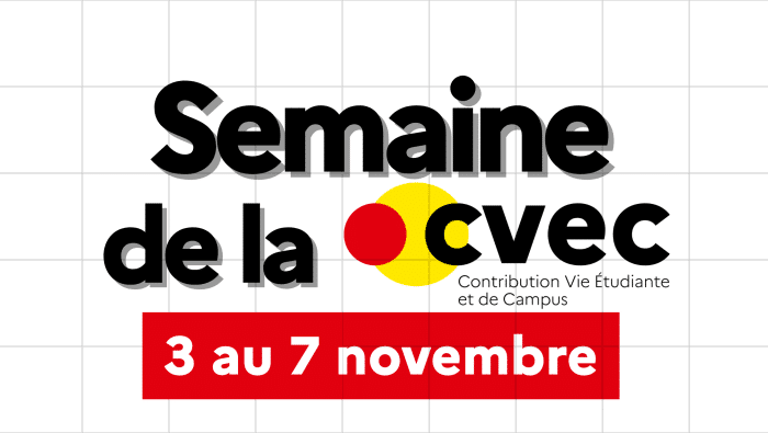 Semaine de la CVEC – du 03 au 07 novembre 2025 1 8 1