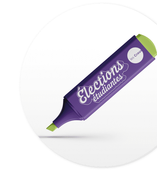 Élection des représentants des Crous 1 votetest 1