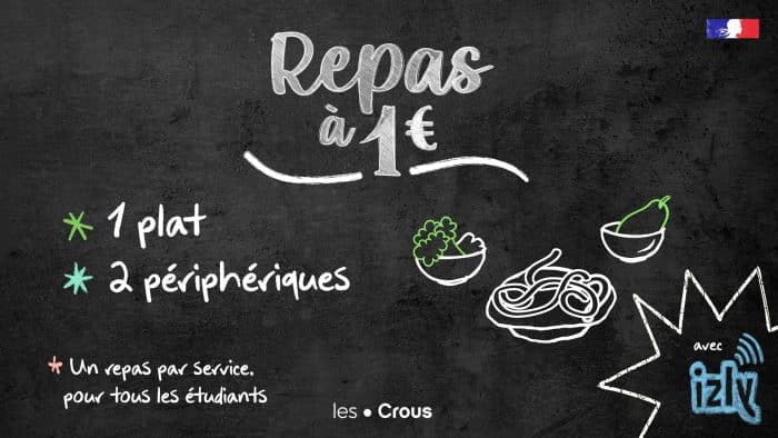 Repas à 1 euro